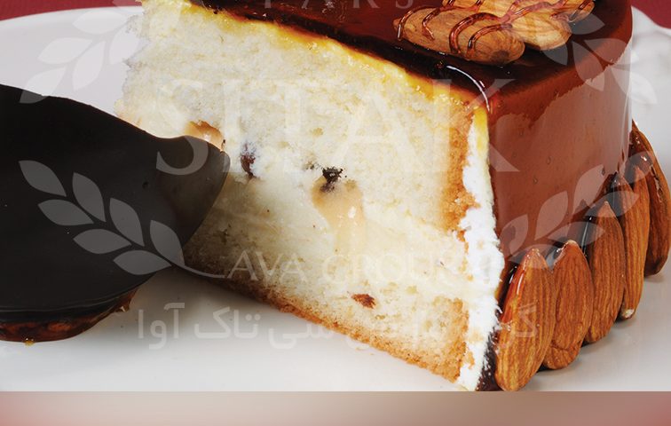 کیک اسپونج وانیلی